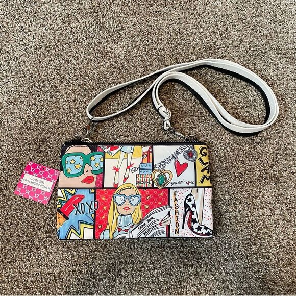 NWT Brighton Glam Girl Crossbody Pouch Handbag Adjustable Strap Style D30266 - Picture 2 of 8